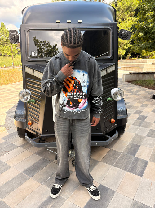 BLACK “HOLY DREAMS TEE”