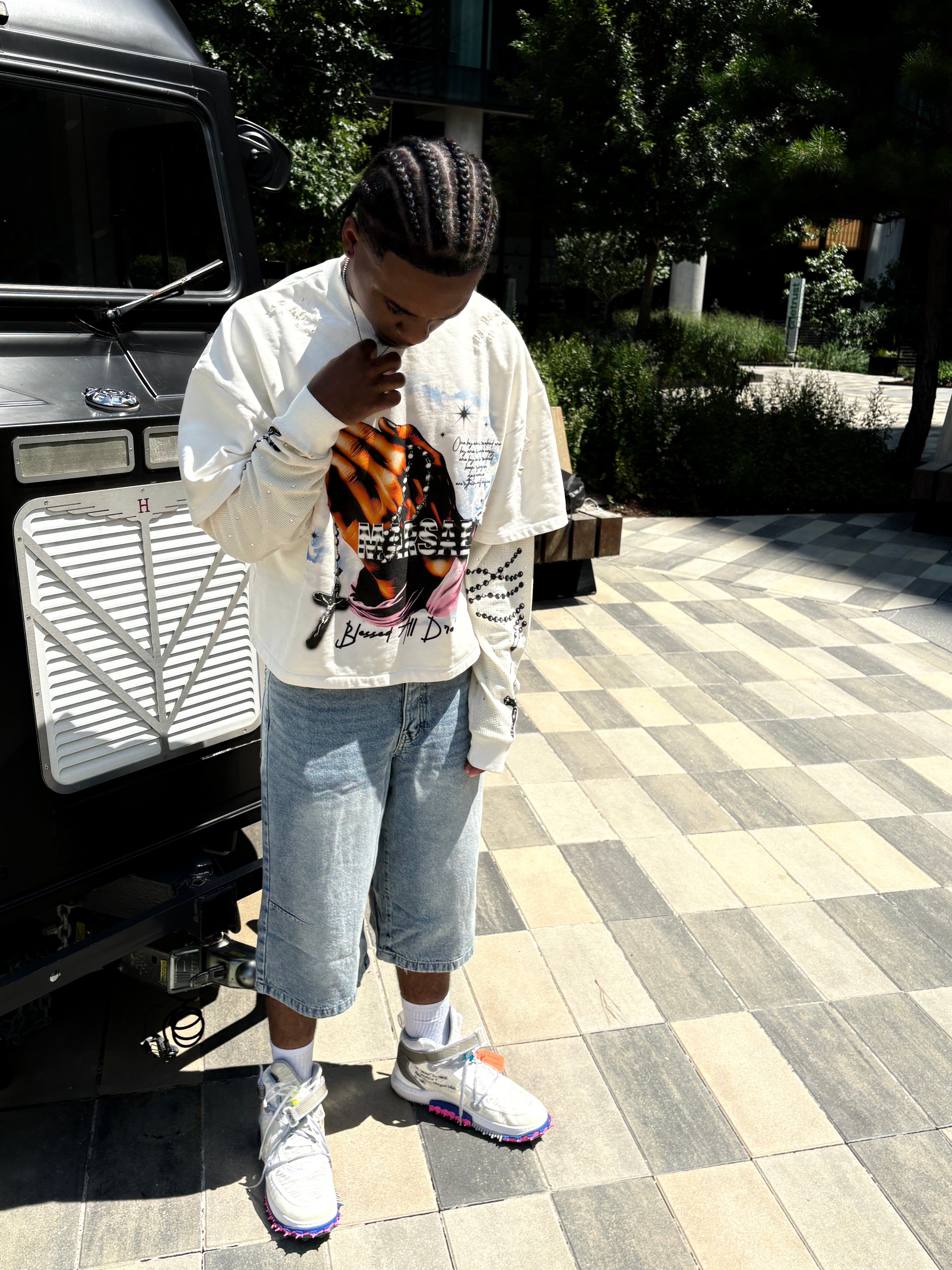 WHITE “HOLY DREAMS TEE”